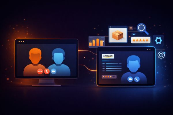 Sesión de asesoría personalizada Amazon — videollamada uno a uno con experto